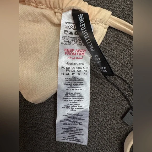 Pretty Little Things Triangle Top size 12 - Picture 5 of 6